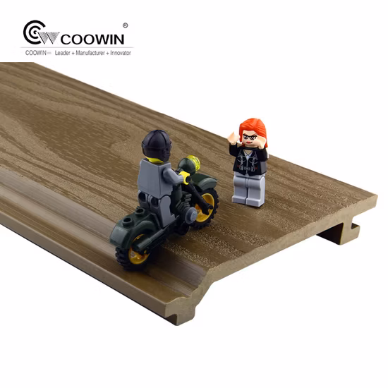 Prefab Decorative Fireproof Weather Resistant WPC Cladding Wall