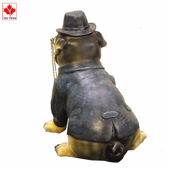 개 입상을 들고 수지 기하학 소녀